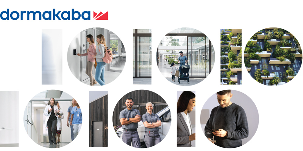 dormakaba 10 years banner