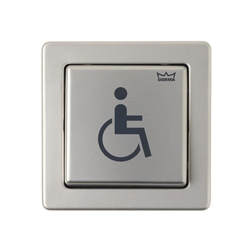 dormakaba Push Button with Handicap Symbol for Automatic Door Operators - D19143201170 9400000011379