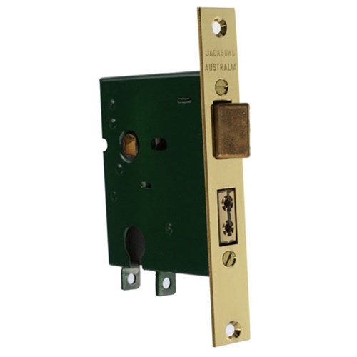 JACKSONS LOCK MORTICE JMC60 PB L/CYL