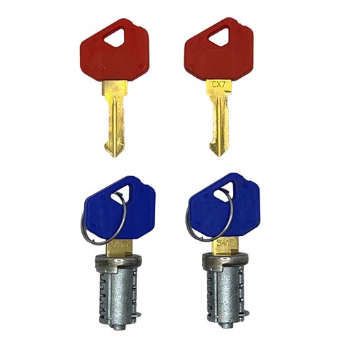 LOCK FOCUS BARREL KIT-2 & ASSY KEY