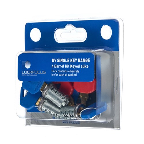 LOCK FOCUS BARREL KIT-4 & ASSY KEY