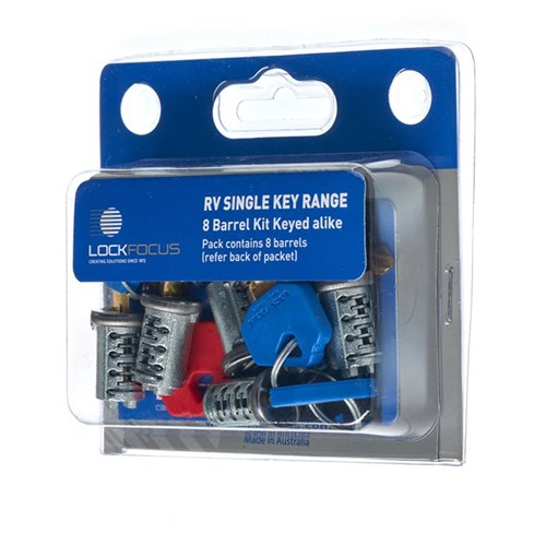 LOCK FOCUS BARREL KIT-8 & ASSY KEY - LSC | Complete Security Solutions ...