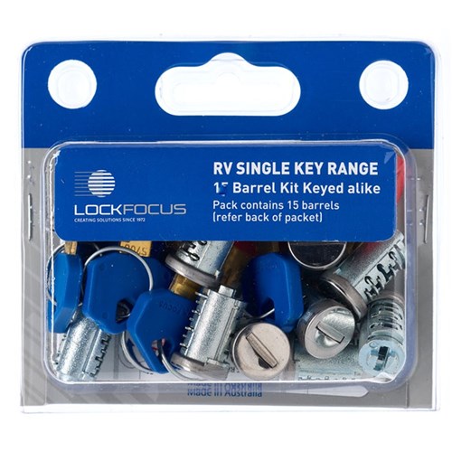 LOCK FOCUS BARREL KIT-15 & ASSY KEY