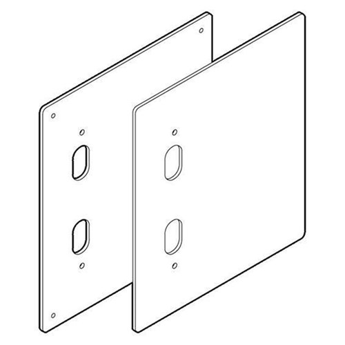 BDS MORTICE DRESS PLATE SSS 165x230x1.5MM CF SSS Pkt=2¦6240¦FS
