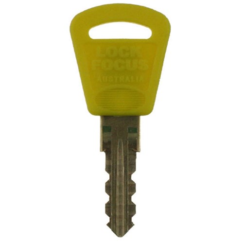 LOCK FOCUS MASTER KEY 18 YEL suit R/S & T SERIES