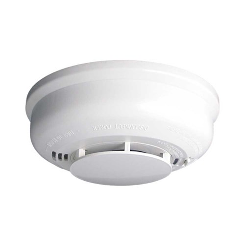 SYSTEM SENSOR Photoelectric 12/24VDC Smoke Detector with Battery Backup - 2012/24AUSI