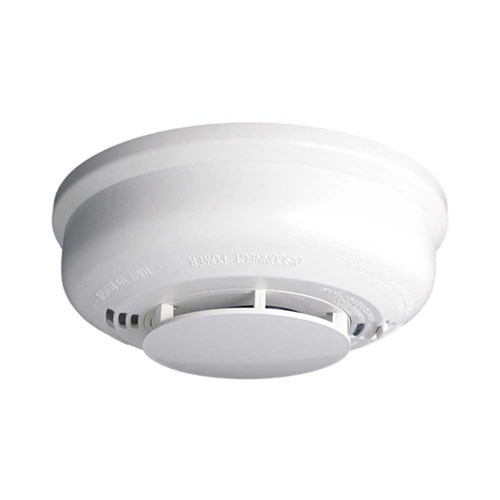 SYSTEM SENSOR Photoelectric 12/24VDC Smoke Detector, No Battery Backup - 2012J