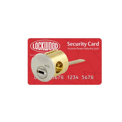 LOCKWOOD VPIL 201 MT5  CYL SC 201PI2MT5 SC KD (1xKEY 1xCARD)