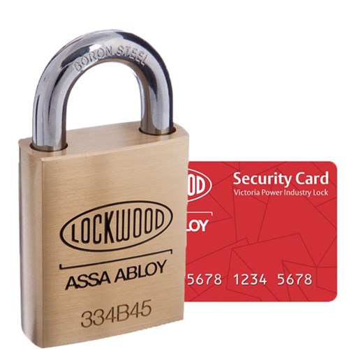 LOCKWOOD VPIL 334B MT5  P/LOCK 334BPI2/119MT5  (1xKEY 1xCARD)