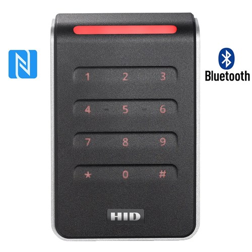 HID Signo 40K Series Keypad Reader Standard Profile with Pigtail Connection - 40KNKS-00-000000