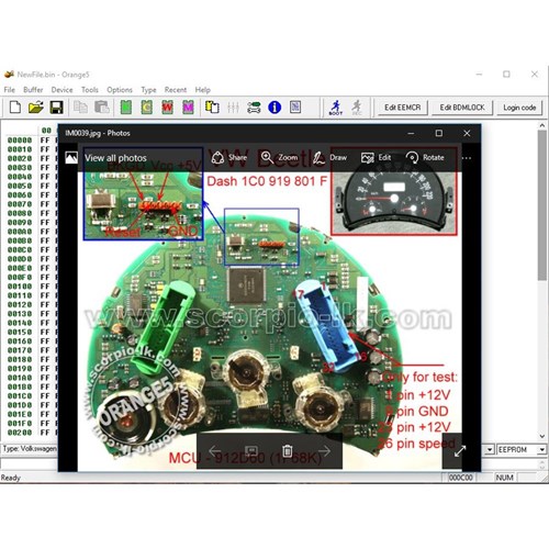 SCORPIO IMMO PRO SET Orange5 PROGRAMMER *IMMO HPX*