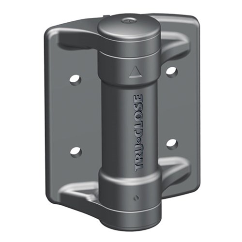 D&D TruClose Heavy Duty Gate Hinge Closer with 1 Side Fix Leg for Metal Gate upto 70kg Black - TCHD1AL1S3BT