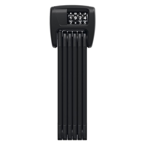 ABUS Bordo Folding Combo Bike Lock with Bracket Black 90cm- 6000C/90