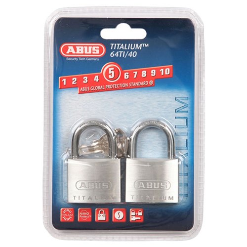 ABUS P/LOCK 64TI/40 TWIN DP