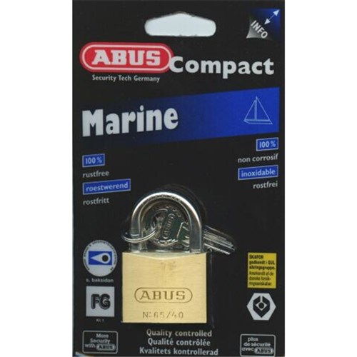 ABUS P/LOCK 65IB/40 with SS  SHACKLE DP