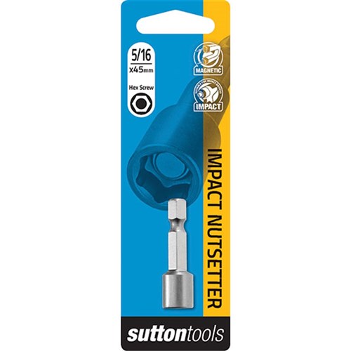 SUTTON SCREWDRIVER BIT 0845 NUTSETTER S133 0845 (5/16)