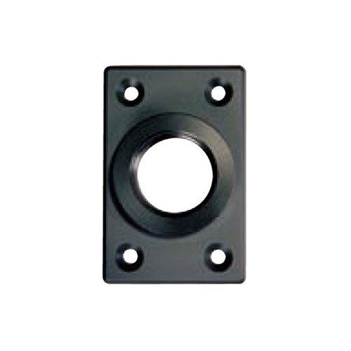 D&D SureClose Rectangular Post Bracket for Centre Mount Hinge Screw Fix for Aluminium - 6026-02 7512