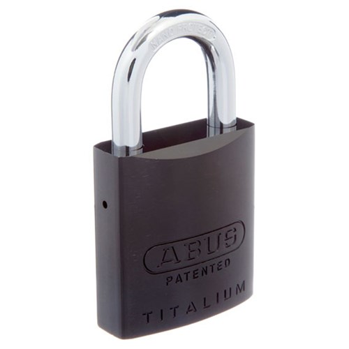 ABUS P/LOCK 83AL/45 ALU BLK KD SERIES 