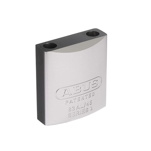 ABUS P/LOCK 83AL/45 ALU NAT L/SHK