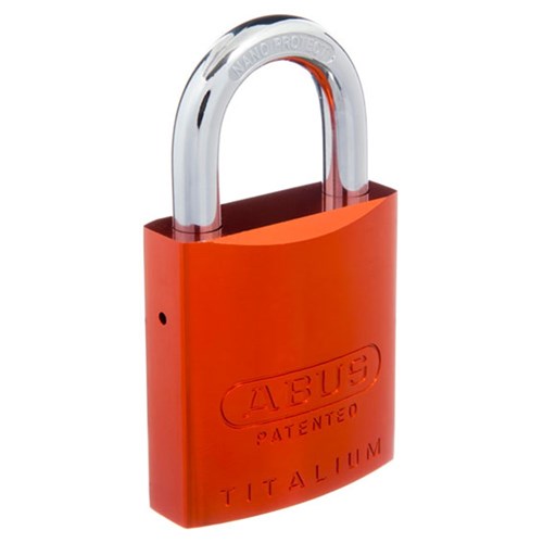 ABUS P/LOCK 83AL/45 ALU ORG KD SERIES 