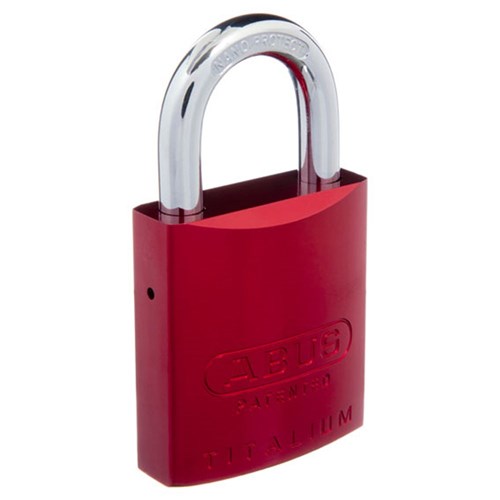 ABUS P/LOCK 83AL/45 ALU RED KD SERIES 