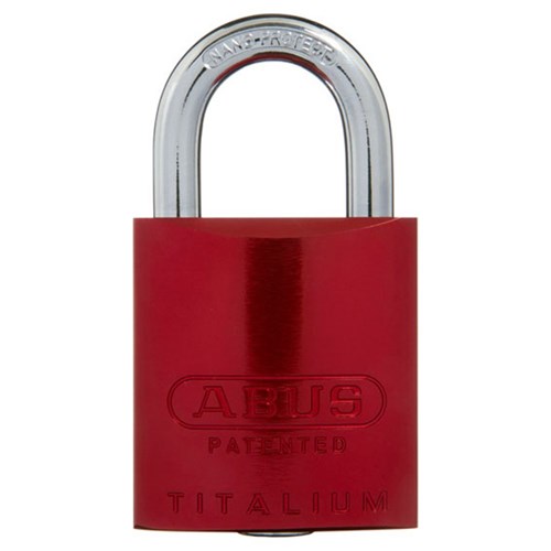 ABUS P/LOCK 83AL/45 ALU RED KD SERIES 