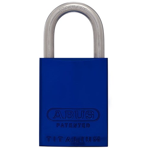 ABUS P/LOCK 83ALIB/40 BLU KD with 25MM SS SHACKLE