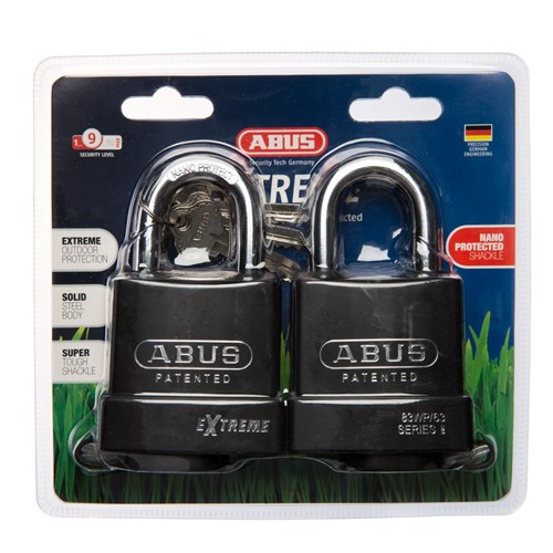 ABUS P/LOCK 83WP/63 KA DP Pkt=2