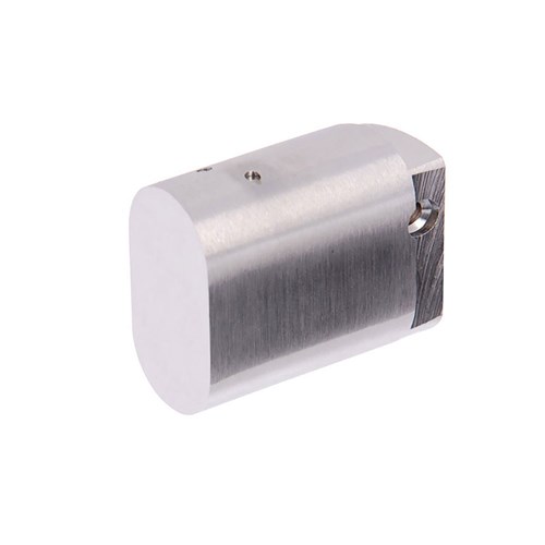 ABUS Oval Cylinder Dummy Extended 38mm Satin Chrome