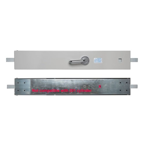 ADI 2 Point Locking Bar LB702 LH with Internal Lever Only for Doors 770-930mm - ADILB702LH