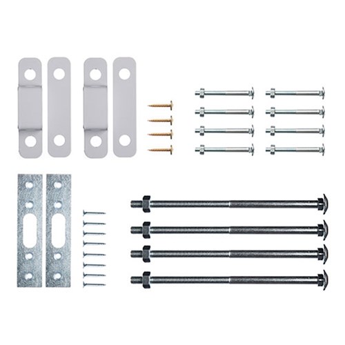ADI 2 Point Locking Bar LB802/335 RH with Internal Lever Only for Doors 1080-1250mm - ADILB802335RH