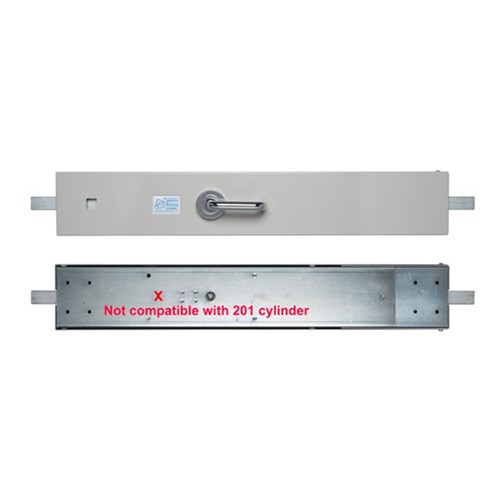 ADI 2 Point Locking Bar LB802 RH with Internal Lever Only for Doors 770-930mm - ADILB802RH