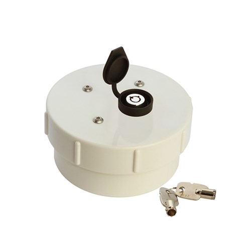 ADI  PVC 100mm LOCKABLE CAP RETROFIT 1 inc. COUPLNG