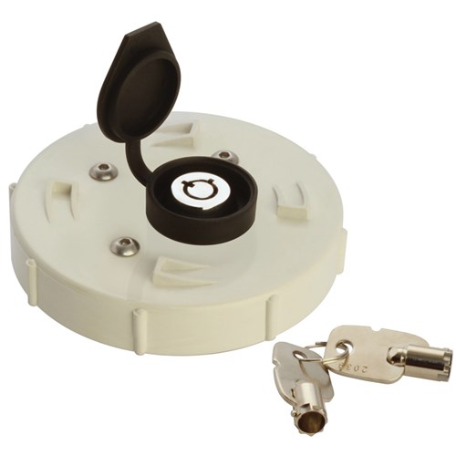 ADI  PVC 90mm LOCKABLE CAP RETROFIT 2 inc. RING