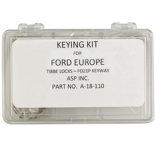 ASP KEYING KIT A18-110 FORD TIBBE FO21 EXCLUDING SPACERS
