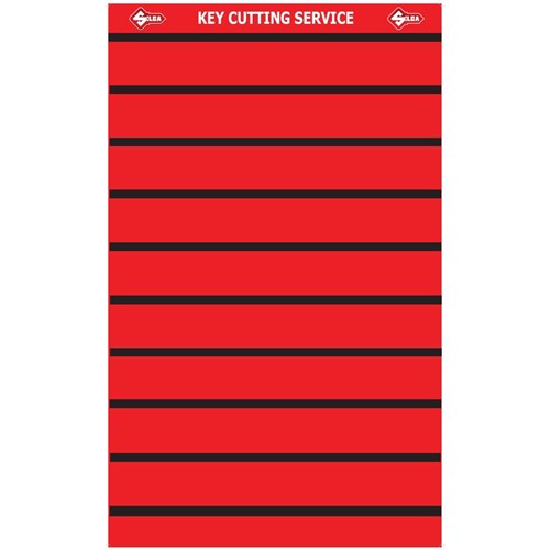 Silca corflute backing board, large size, plain, without key range marked,  1070 x 650, for 140-hook frame