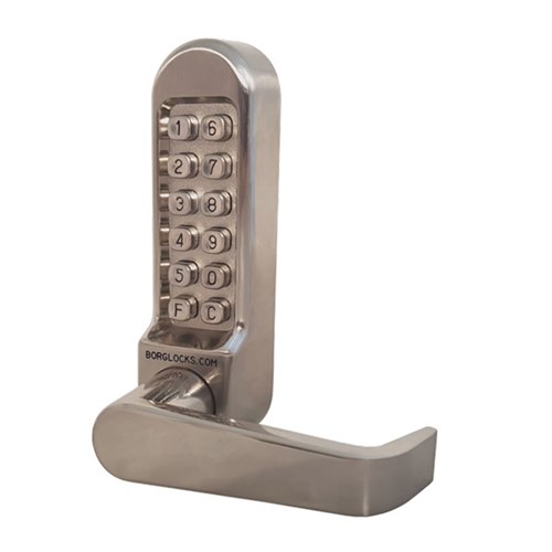 Borg Part 5000 Series DDA Lever Keypad Satin Stainless - BL5401KSSDDA