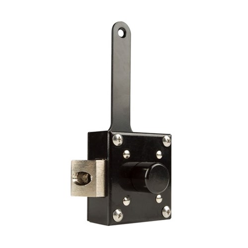 BORG DIGITAL LOCK SLAM LATCH BLK (NIGHT LATCH TYPE)