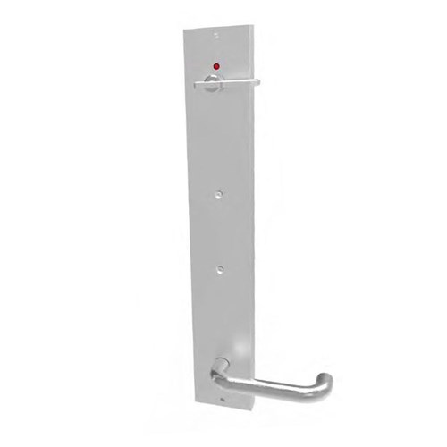 BMDoors Dual Lock Handle Control with Indicator and Turn Fire Rated LH SSS - DLHC-IND-TN FR LH