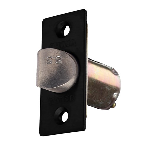 BRAVA Metro Plain Latch 60mm Backset Matt Black - BRPL60MB