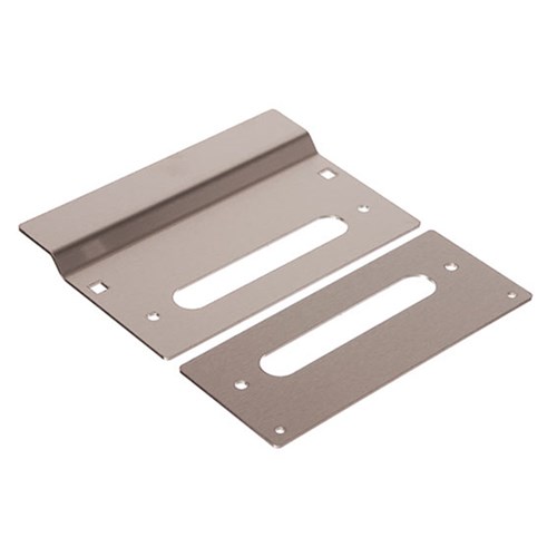 BDS Blocker Plate Set for Plate Furniture and 60mm Backset Mortice Lock 179x120 75mm SS - BPCL3570