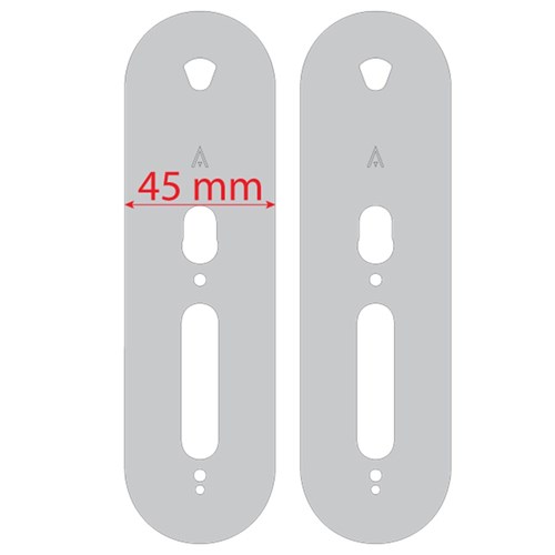 SALTO COVER PLATES for XS4  ESCUTCHEON RANGE - 45MM WIDE