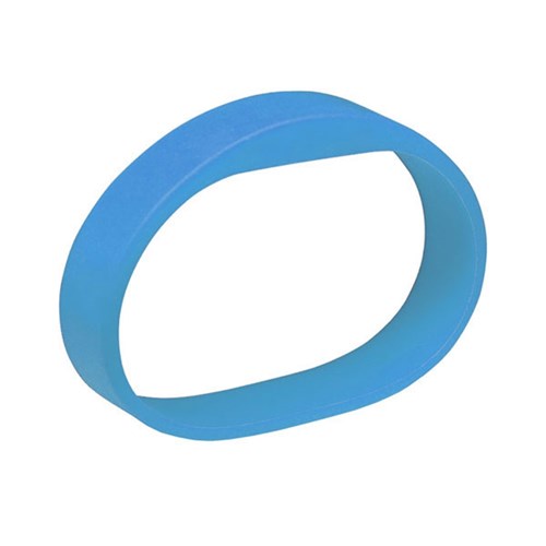 SALTO Silicon Wristbands (NXP Mifare DESFire 2K) Medium size in Blue colour pack of 5