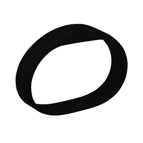 SALTO Silicon Wristbands, DESFire 2K to suit SPACE, Size XL Extra Large in Black, Pack of 5 - CWSXD207BK00-5