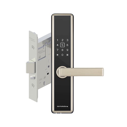 DORMAKABA M5 BLE DIGITAL LOCK, NICKEL BLACK FINISH (SILVER TRIM)