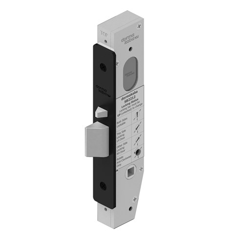 Dormakaba Narrow Stile Primary Mortice Lock 23mm Backset PVD Black - SB2212TC6H 9400000013397