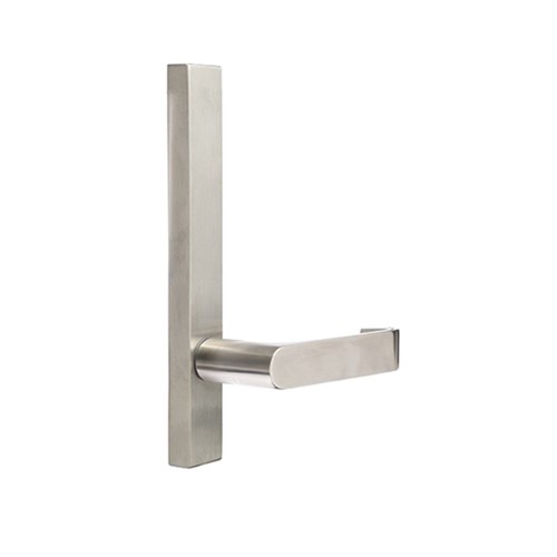 Dormakaba Furniture Narrow Square End Plate Concealed Fix with Torquay Lever SSS - 6405/37 SSS