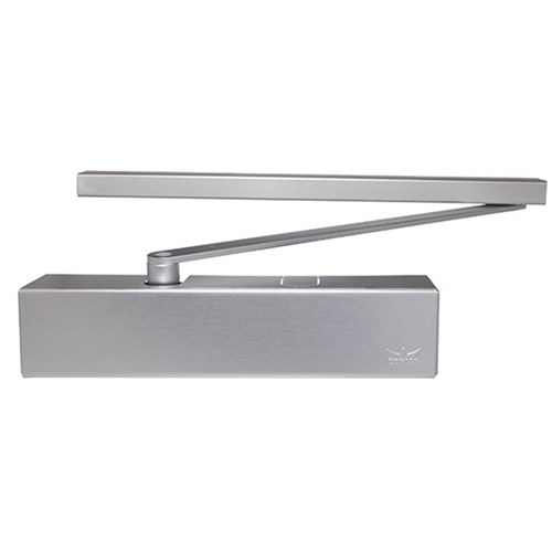 dormakaba TS93B Pull Side Door Closer with Slide Arm Cam Action Adjustable EN1-5 in Silver – TS93BN 43090501