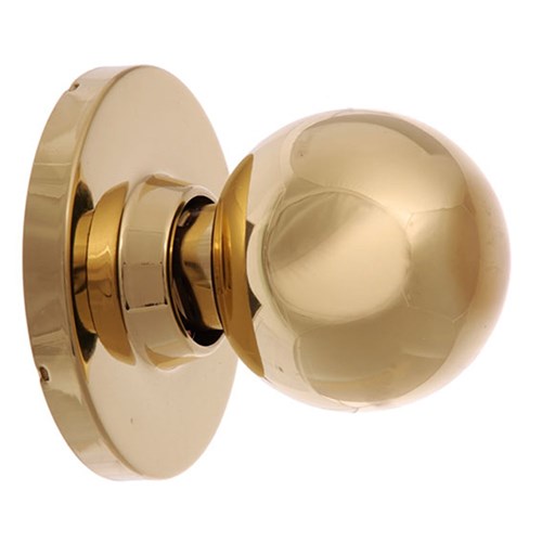 BRAVA Metro EA Series Dummy Knob with Bolt Through Fixings Polished Brass - EA3175PB