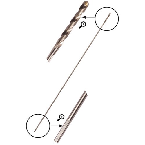 MORRIS LONG DRILLS TWIST DRILL 10x1100mm ET101100